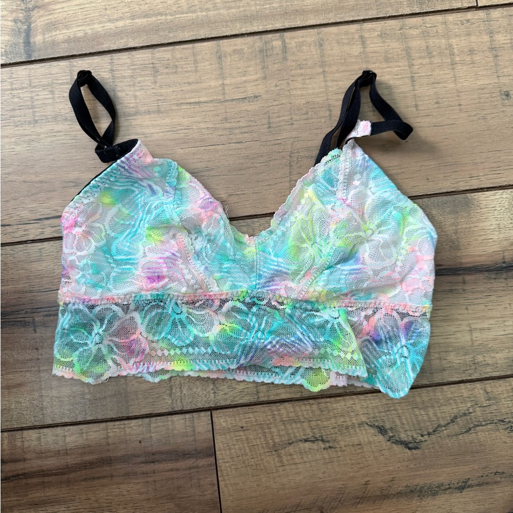 Victoria's Secret PINK Multicolor Lace Bralette